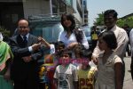 Sameera Reddy the brand ambassador of Dreams Home NGO in Bandra on 20th April 2010 (6).JPG